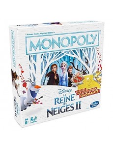 Monopoly - Jeu de Societe La Reine des Neiges - Jeu de Plateau - Version Française