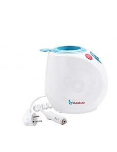 Badabulle Easy+ Chauffe Biberon Vapeur Maison / Voiture avec Dosette Futée