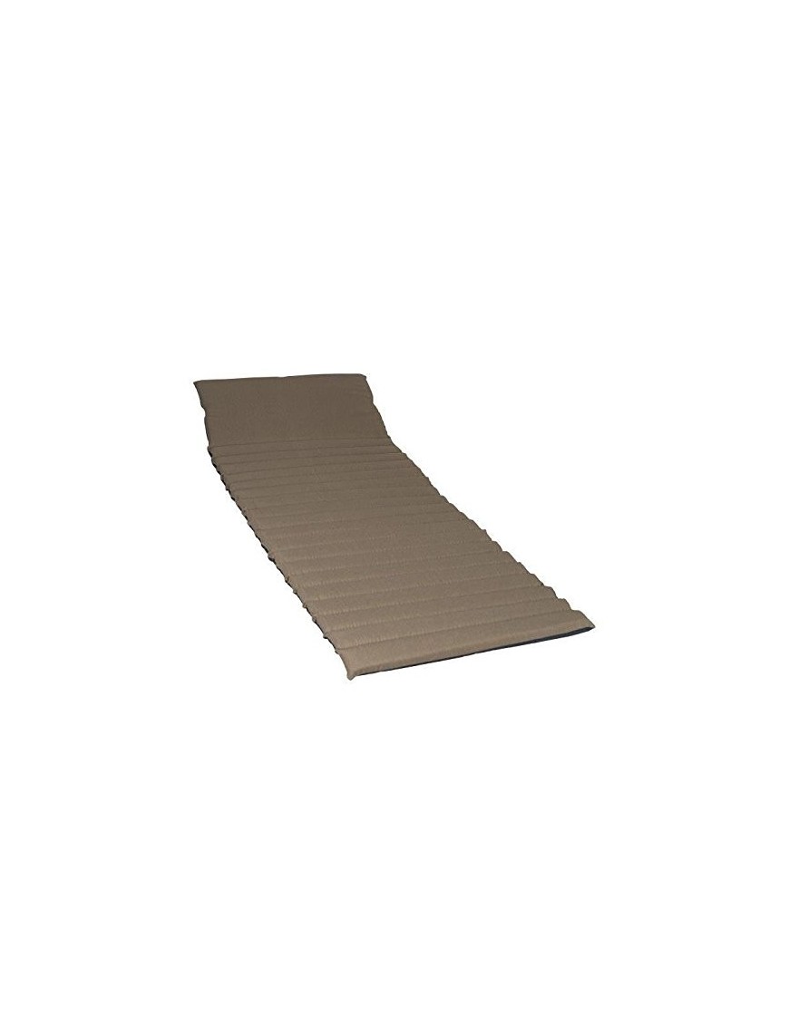 JARDIN PRIVE Colors Matelas Ondulo Nomade, Tourterelle, 174 x 60 x 5 cm