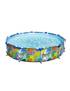 Bestway 56985 Piscine hors sol Steel Pro™ ronde 305 x 66 cm
