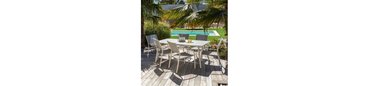 Table, Chaise de jardin